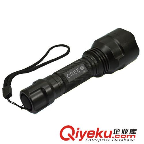 18650充電鋰電池鋁合金手電筒 CREE LED強光手電筒10W 廠家批發(fā)原始圖片3