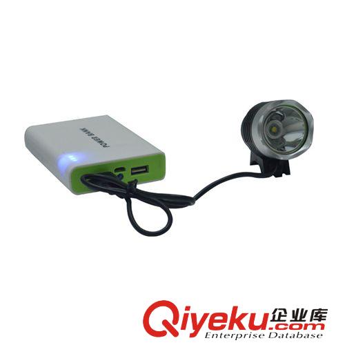 USB大功率強光頭燈 采用cree美國進口燈珠 移動電源自行車前燈原始圖片2
