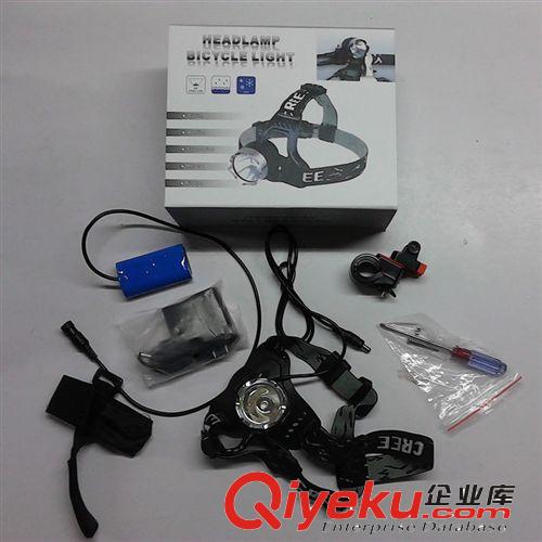 頭燈狩獵燈 大功率充電頭燈 cree q5自行車頭燈 led鋰電頭燈批發(fā)原始圖片3