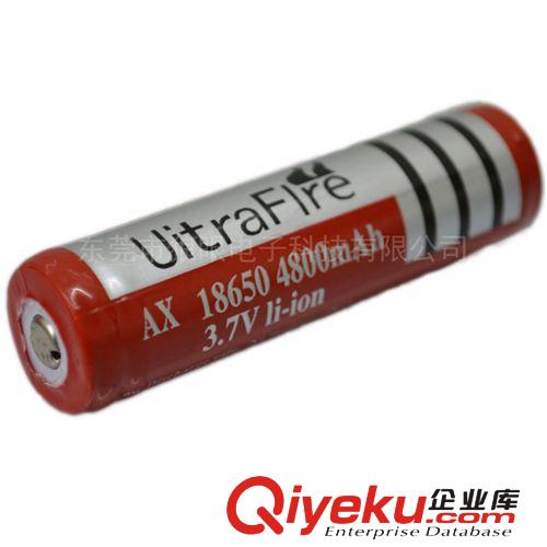 18650鋰電池3.7v led強光手電筒鋰電池 4800mAh 廠家直銷充電電池