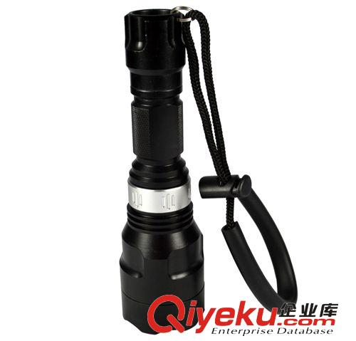 潛水鋁合金大功率強光手電筒，CREE強光潛水20米手電筒，廠價直銷原始圖片2