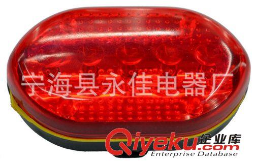YJ-5LED梅花自行車尾燈，5燈塑料自行車燈，tj5LED后車燈