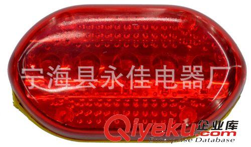 YJ-5LED紅自行車尾燈，5LED紅塑料自行車燈，tj5LED后車燈原始圖片2
