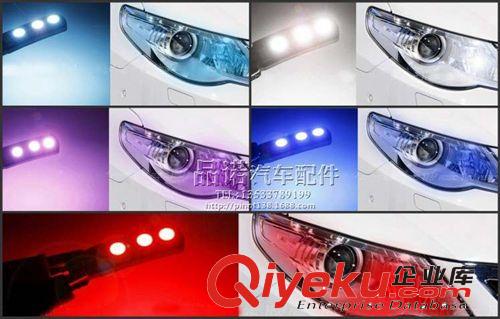 批发超亮LED 汽车灯泡 T10 示宽灯 汽车led 带解码 小灯 刀锋 W5W