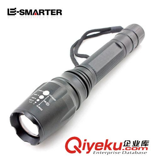 神火變焦T6升級U2 強光手電筒 2節(jié)18650進口CREE LED zp批發(fā)