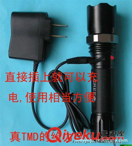 CREE 特種手電 旋轉(zhuǎn)變焦手電筒 強光手電 機械變焦[Q5 燈泡]原始圖片2
