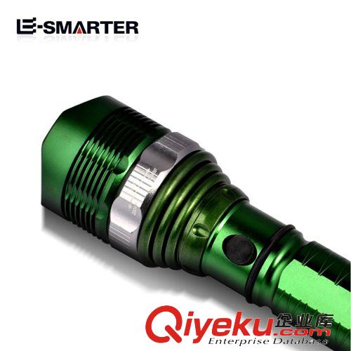 zpCREE Q5-XPE綠霸機械變焦強光手電筒可充電遠射神火Y8原始圖片3