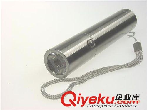 不銹鋼18650手電不銹鋼AAA強光手電筒 Q5三擋調光原始圖片3