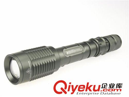 XML-T6 LED強(qiáng)光手電筒變焦神火18650鋰電池響尾蛇