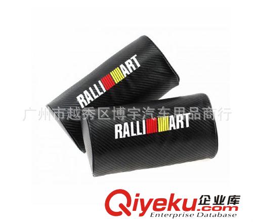 改裝RALLIART三菱御用碳纖維頭枕 碳纖紋頸枕 三菱碳纖頸枕頭枕原始圖片2
