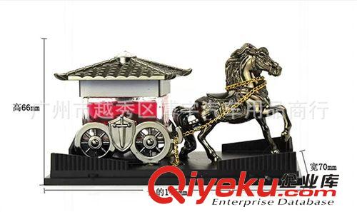 汽車新款香水座 gd創意馬拉車香水 車內皇家馬香水 車載香水座原始圖片3