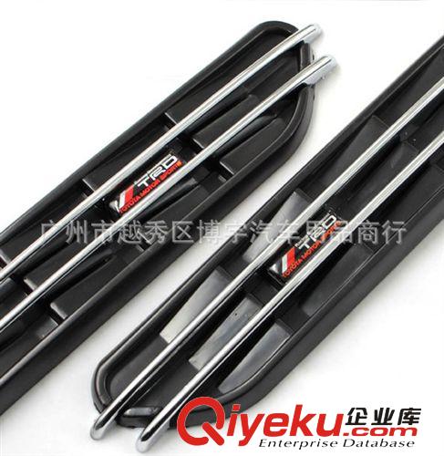 豐田御用TRD改裝鯊魚鰓 通風(fēng)口葉子板 TRD側(cè)標(biāo)汽車裝飾風(fēng)口立體貼原始圖片2