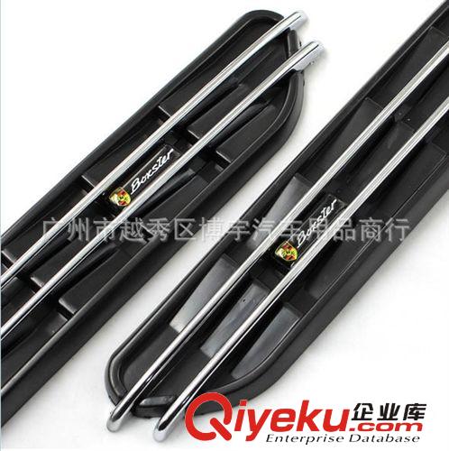 保時(shí)捷御用裝飾風(fēng)口 汽車鯊魚腮側(cè)風(fēng)口 車身裝飾貼 葉子板貼 側(cè)標(biāo)原始圖片2