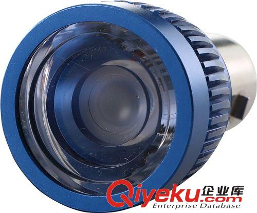 日鈴6W 科瑞A級節能芯片 摩托車最亮二爪透鏡款LED燈泡 廠家直銷原始圖片2