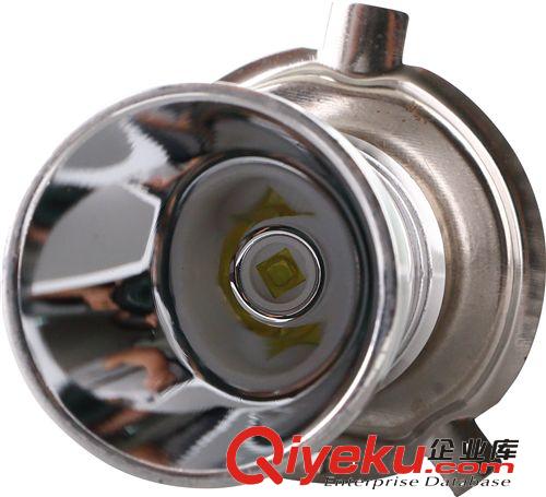日鈴6W 科瑞A級節(jié)能芯片 摩托車最亮二爪透鏡款LED燈泡 廠家直銷
