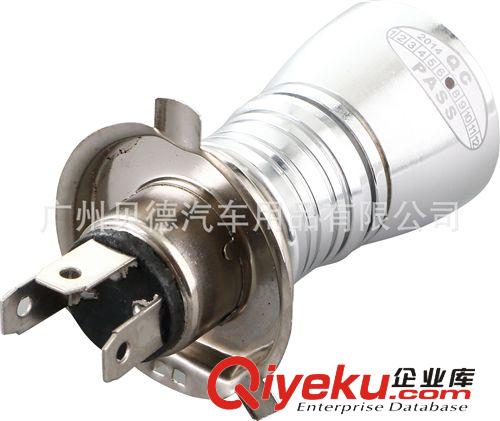日鈴牌6W 科瑞A級節能芯片摩托車最亮二爪透鏡款LED燈泡 廠家直銷原始圖片2