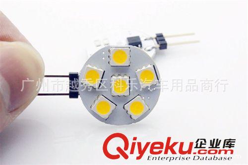 直銷供應 高質量G4-5050-6LED室內燈 高亮G4裝飾燈 G4車燈原始圖片2