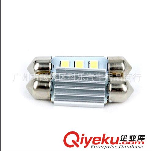 新款汽車閱讀燈 5630-6SMD-36MM解碼雙尖閱讀燈 地圖燈LED車頂燈原始圖片3