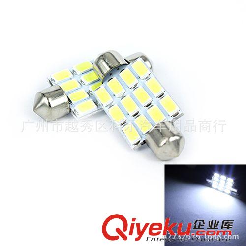 新品 led解碼車頂燈 31MM雙尖 led汽車燈 led閱讀燈 超高亮原始圖片2