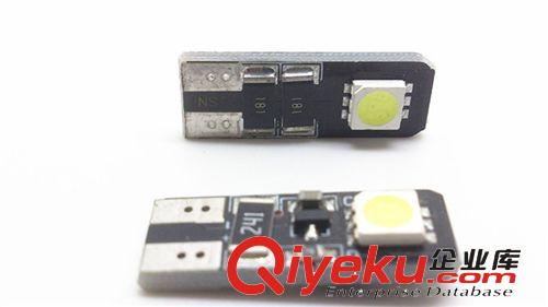廠家直銷刀鋒 LED示寬燈 帶解碼 耐高溫 t10-5050-2SMD 牌照燈原始圖片2