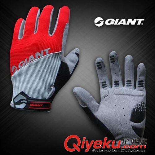 捷安特全指手套 騎行手套 自行車長指 騎行用品【GIANT秋冬手套】原始圖片3