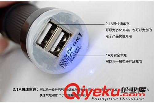 供應(yīng) 迷你雙USB車充 車載充電器 手機車載充電器 汽車{wn}車充原始圖片3