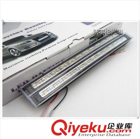 超亮日間行車燈 12LED大功率帶轉向日行燈 帶轉向黃光LED日行燈