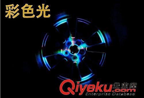 供應自行車氣嘴燈 光感動感氣門燈 汽車氣門燈 鋅合金七彩風火輪原始圖片3