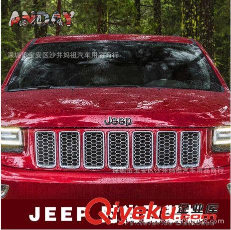 越野金屬JEEP車貼牧馬人大切諾基指南者吉普車標3D立體貼尾標原始圖片2