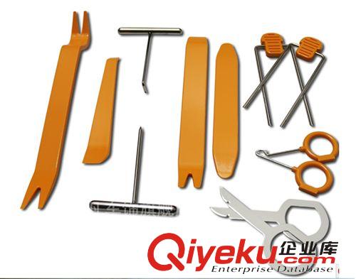 汽車12套工具 音響改裝拆裝工具儀表臺無痕 拆車工具 隔音門板拆原始圖片2