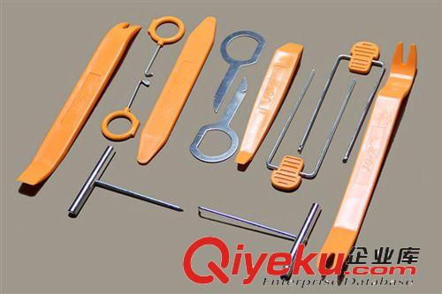 汽車12套工具 音響改裝拆裝工具儀表臺無痕 拆車工具 隔音門板拆原始圖片3