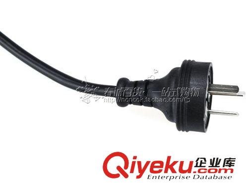 主機(jī)電源線 電腦電源線顯示器電源線1.8米直插式優(yōu)質(zhì)170克 北18原始圖片3