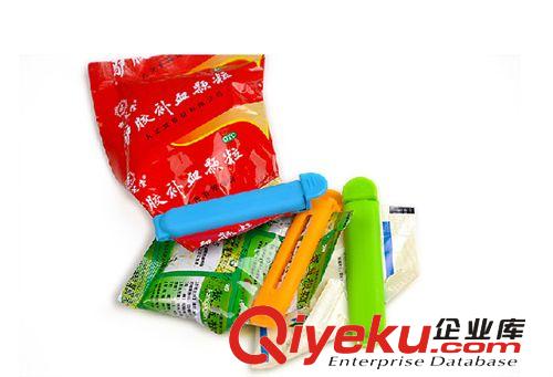 批發 彩色小號封口夾 糖果色食品密封夾 食品保鮮夾 5個裝20g F16原始圖片3