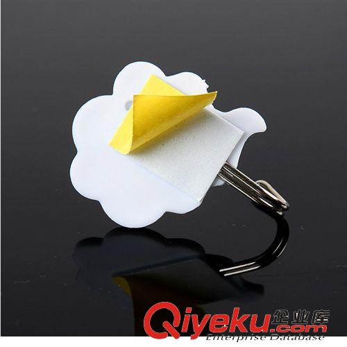 白云朵朵 強力粘鉤 掛鉤 創意強力粘鉤 3個裝 30g i5原始圖片3