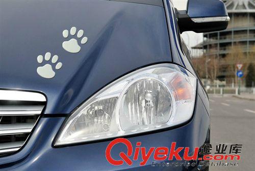 汽車車貼 掌印 腳印車貼 PVC軟膠車貼 3D立體車貼 裝飾貼Z38原始圖片2