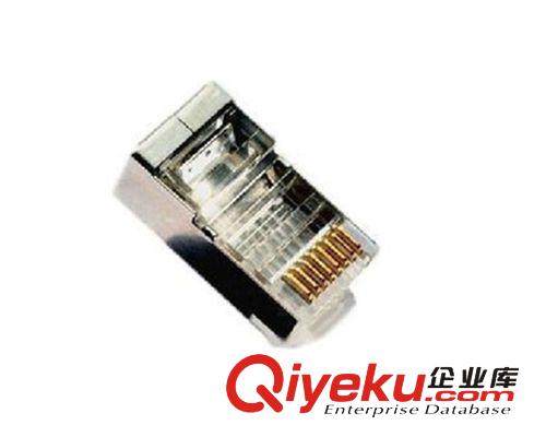 超5類 RJ45水晶頭 超五類 屏蔽水晶頭 網(wǎng)絡(luò)水晶頭 金屬殼水晶頭O9
