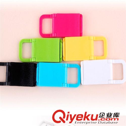蘋果支架iphone4/5手機(jī)通用懶人支架 電影支架鑰匙扣便攜底座716原始圖片2
