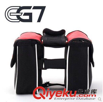eg7自行車包上管包馬鞍包山地車前包 帶手機袋 騎行單車裝備配件原始圖片2