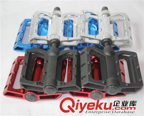 供應多色自行車鋁合金培林帶防滑腳踏  軸承腳蹬 自行車配件