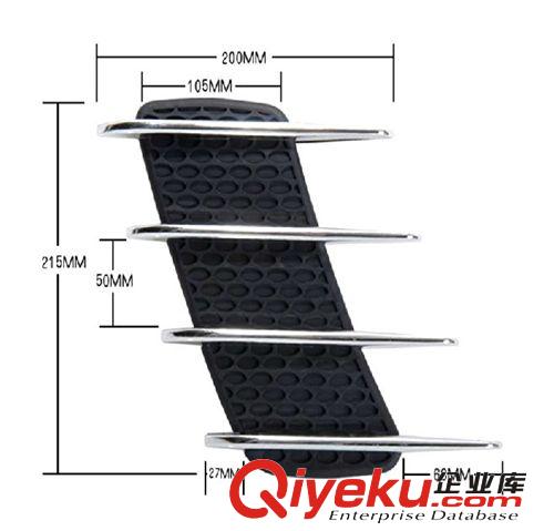 汽車鯊魚腮出風(fēng)口 仿真通風(fēng)口/假風(fēng)口裝飾改裝側(cè)出風(fēng)口 OB-59原始圖片2