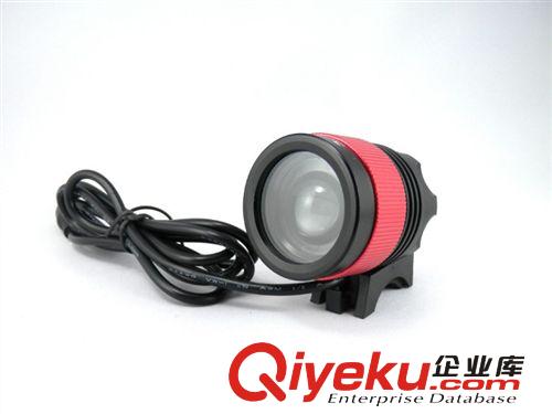 自行車燈 T6/U2旋轉(zhuǎn)調(diào)焦變焦車前燈 戶外騎行裝備配件單車燈原始圖片3