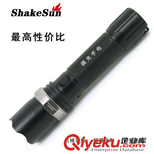 廠家直銷 LED XPE鋁合金強(qiáng)光手電 機(jī)械變焦帶安全錘強(qiáng)光手電