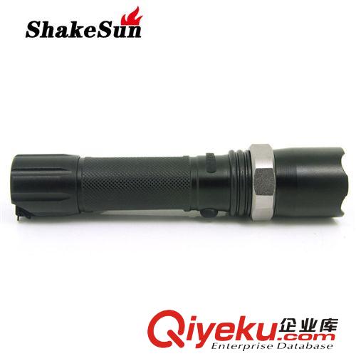 廠家直銷 LED XPE鋁合金強(qiáng)光手電 機(jī)械變焦帶安全錘強(qiáng)光手電原始圖片3