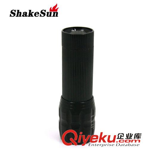 直筒型鋁合金強光小手電 伸縮調焦 迷你小拉管手電筒 使用3節7號原始圖片3
