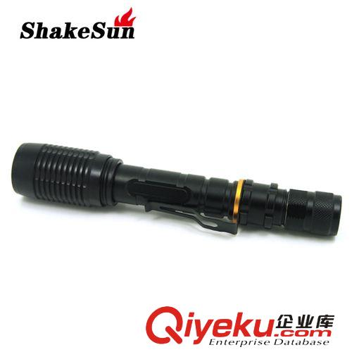 大功率t6強(qiáng)光手電 響尾蛇伸縮變焦鋁合金強(qiáng)光手電筒 打獵野營(yíng)必備原始圖片2