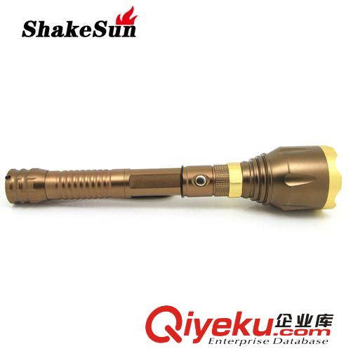 超強(qiáng)遠(yuǎn)射強(qiáng)光手電 CREE LED鋁合金巡邏照明專用長(zhǎng)款強(qiáng)光手電筒原始圖片2