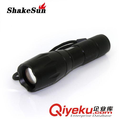 廠家直銷 LED鋁合金可伸縮變焦T6強光手電筒 超強遠射 續(xù)航持久原始圖片3