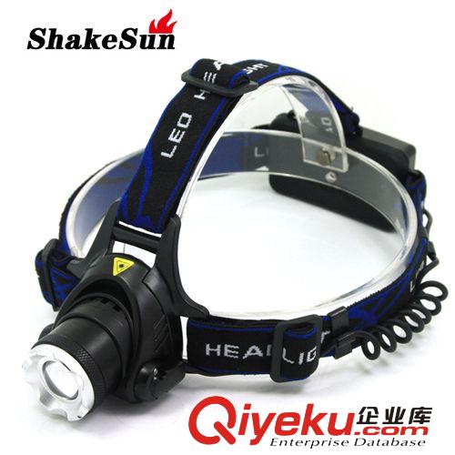 廠家熱銷(xiāo) LED強(qiáng)光鋁合金外殼頭燈  戶(hù)外釣頭燈 礦燈/頭燈