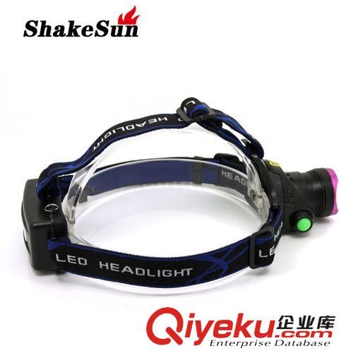 廠家熱銷(xiāo) LED強(qiáng)光鋁合金外殼頭燈  戶(hù)外釣頭燈 礦燈/頭燈原始圖片3