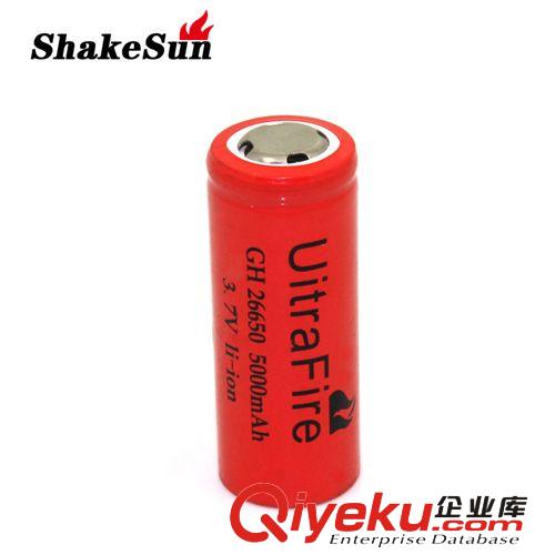廠價(jià)批發(fā) 強(qiáng)光手電配件 品質(zhì)保證 超大容量 26650鋰電池原始圖片3